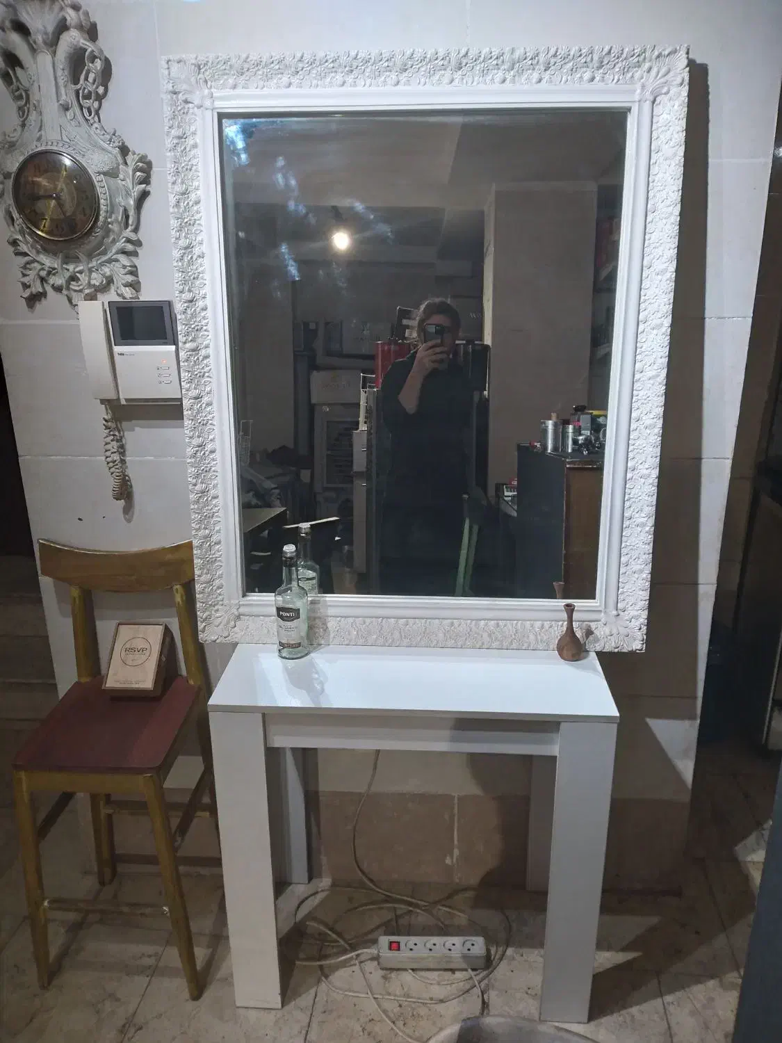 آینه.آیینه همراه با میز کنسول چوبی.اصل نو با|آینه|تهران, چیتگر شمالی|دیوار