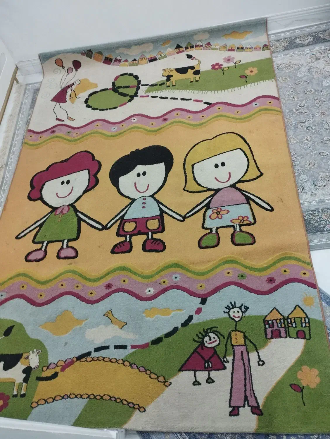 فرش شش متری|فرش|بروجرد, |دیوار