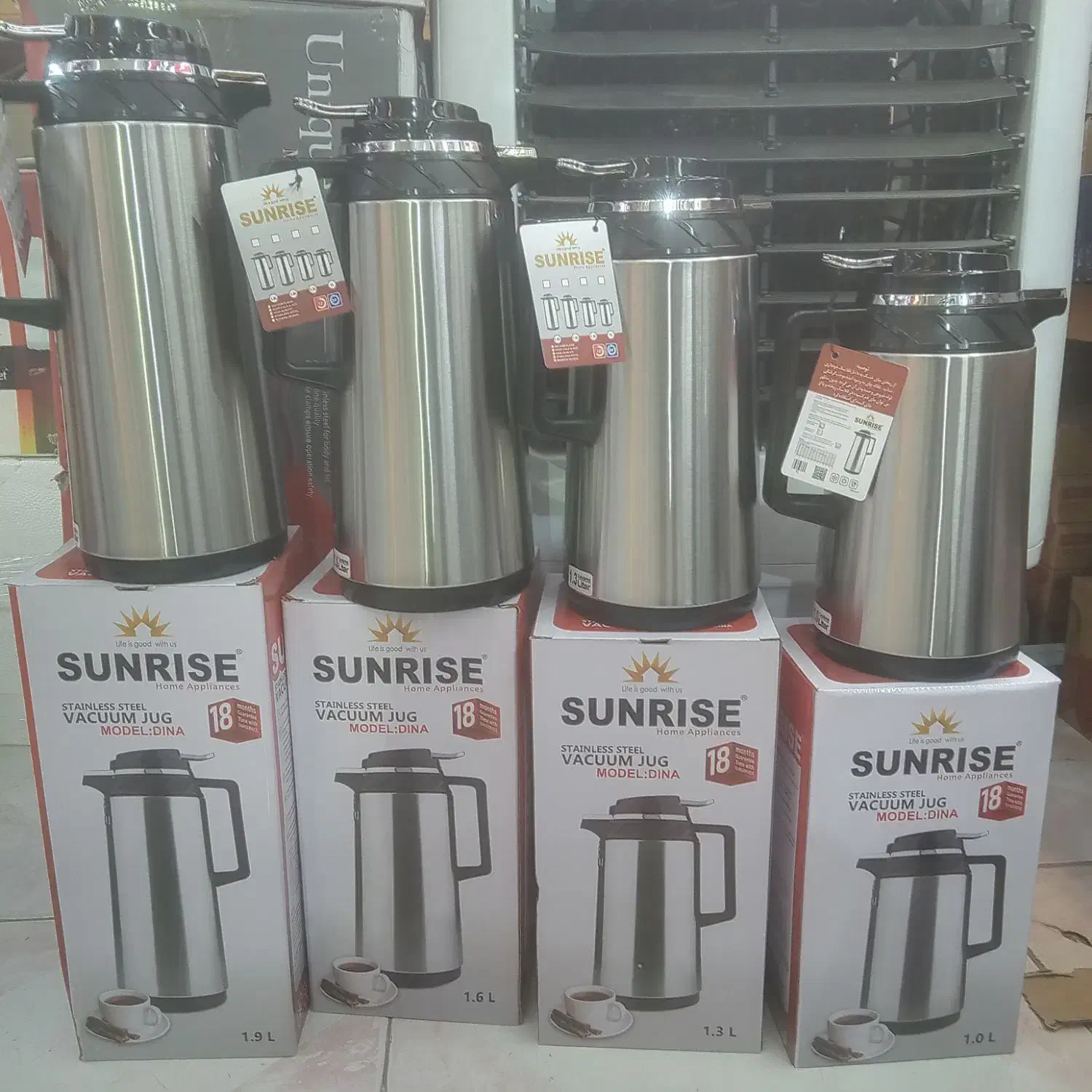 پک چهار عددی فلاکس|سماور، چای‌ساز، قهوه‌ساز|رفسنجان, |دیوار