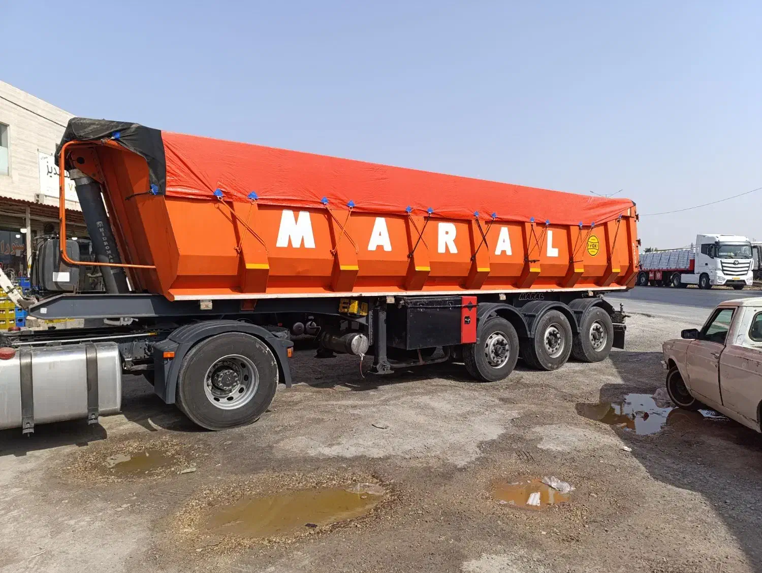 تریلی کمپرسی|خودرو سنگین|رومشکان, |دیوار