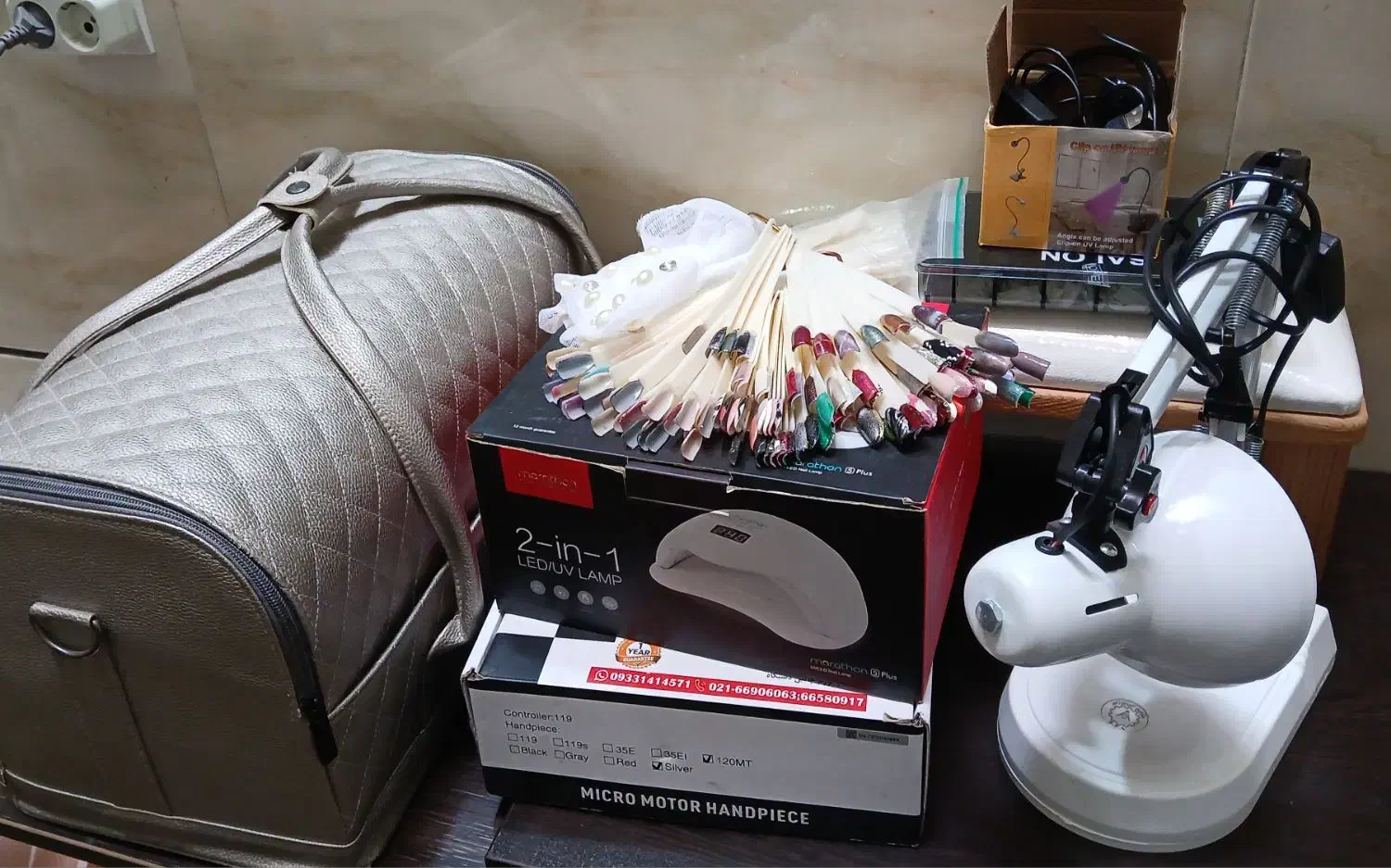 پک کامل وسایل ناخن کاری|آرایشی، بهداشتی، درمانی|بوشهر, |دیوار