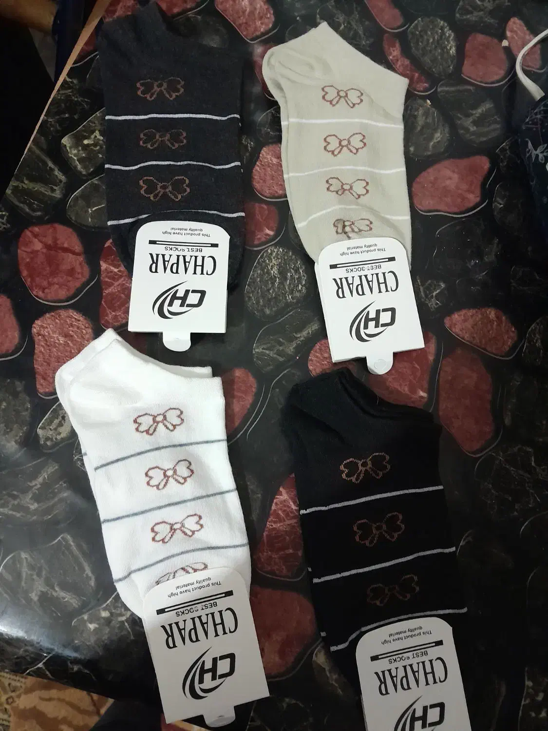 جوراب زنانه فانتزی ۳۵تومان|لباس|شهرکرد, |دیوار