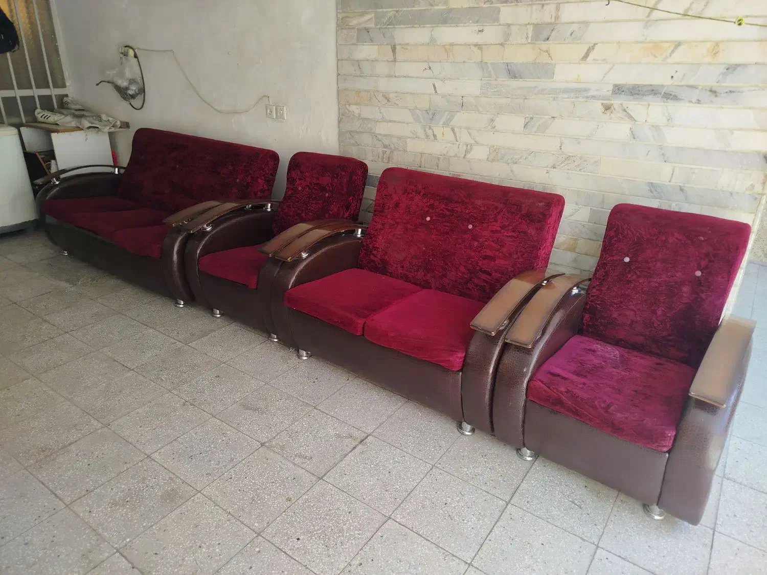 مبل ۷نفره|مبلمان خانگی و میز عسلی|یزد, |دیوار