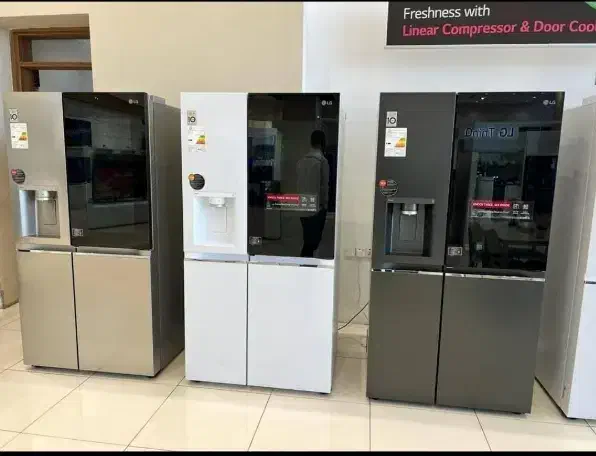 ساید بای ساید چها درب دور این دور ال جی LG|یخچال و فریزر|بیرجند, |دیوار