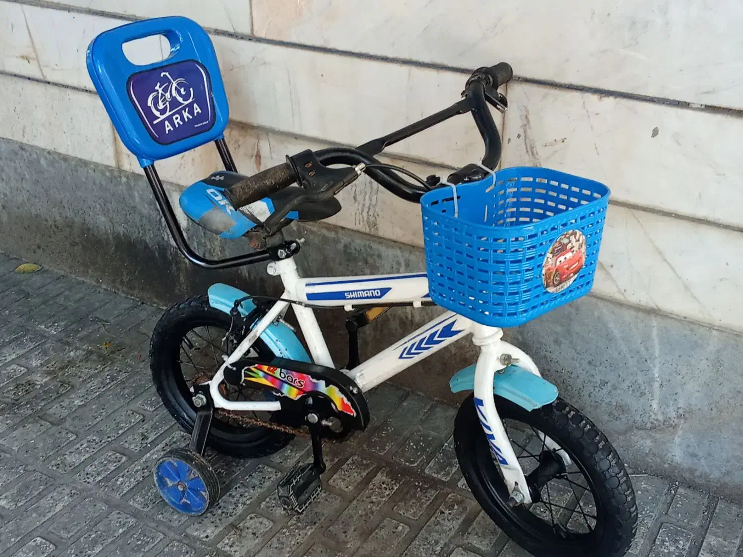 دوچرخه سایز 12عروسک|دوچرخه، اسکیت، اسکوتر|گرگان, |دیوار