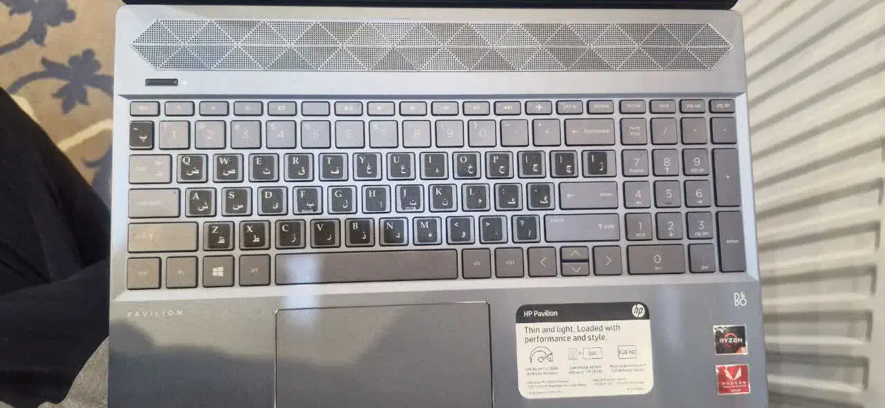 لپ تاب hp رایزن ۵ نسل سه|رایانه همراه|تهران, دروازه شمیران|دیوار