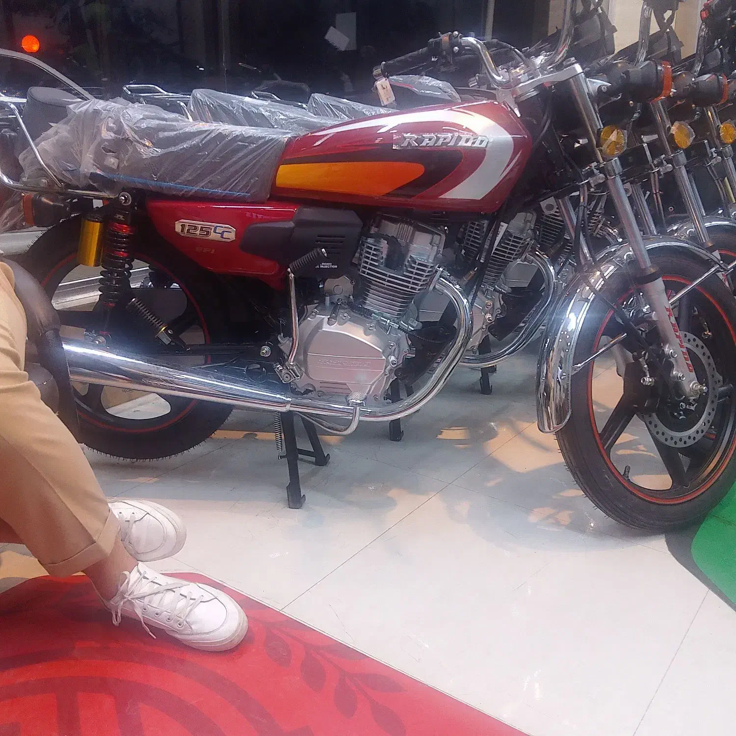 cg 125 صفر کیلومتر با بیمه سرقت و بدنه صفر کیاومتر|موتورسیکلت|بندرلنگه, |دیوار