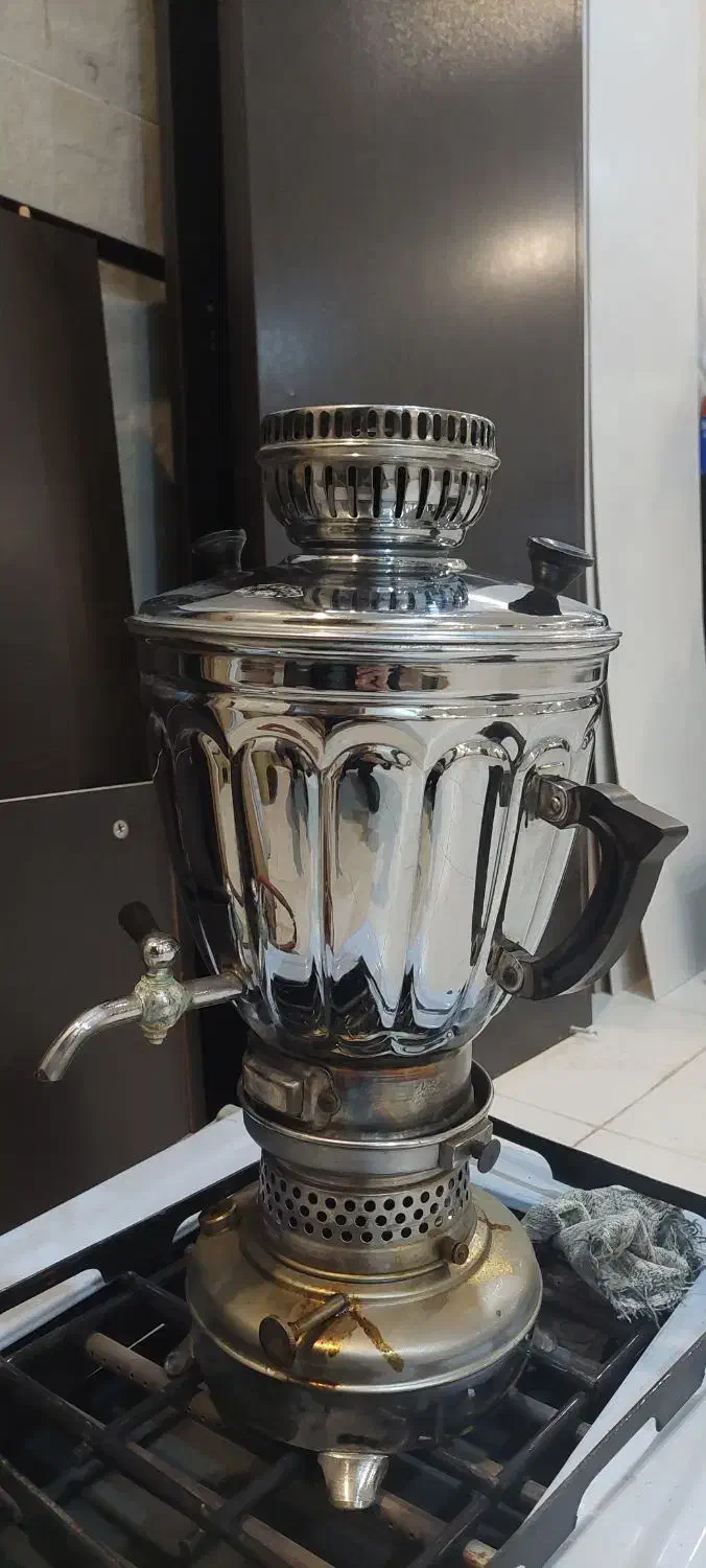 سماور نفتی قدیمی|سماور، چایساز، قهوهساز|کرمانشاه, |دیوار