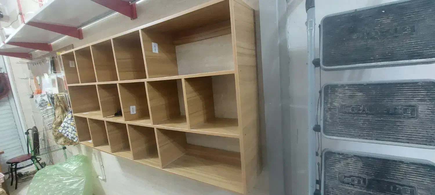 قفسه دکوری|کتابخانه، شلف، قفسه‌های دیواری|چترود, |دیوار