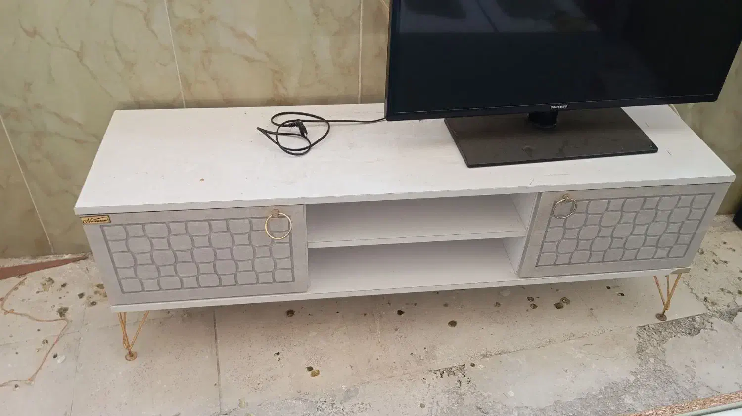 جاکفشی و میز تلویزیون جفتش نو درحد|جاکفشی، کمد، دراور|چناران, |دیوار