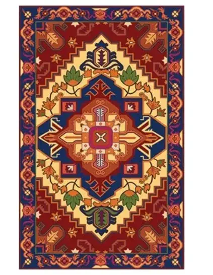 فرش مخمل نادی طرح سنتی کد o161|فرش|کرمانشاه, |دیوار