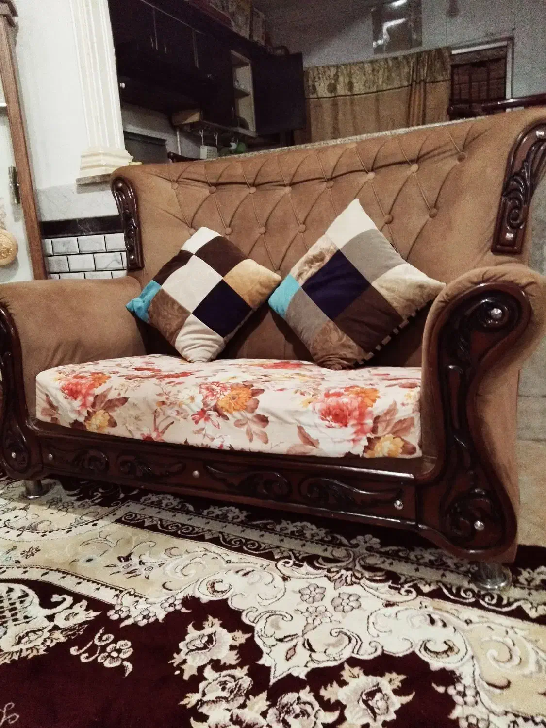 مبل هفت نفره|مبلمان خانگی و میز عسلی|فاضل آباد, |دیوار