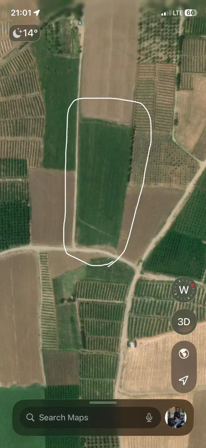 باغ و زمین کشاورزی آبی|فروش زمین و ملک کلنگی|باروق, |دیوار