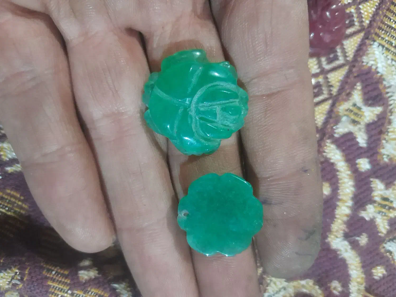 یاقوت و زمرد|کلکسیون اشیاء عتیقه|کرج, حیدرآباد|دیوار