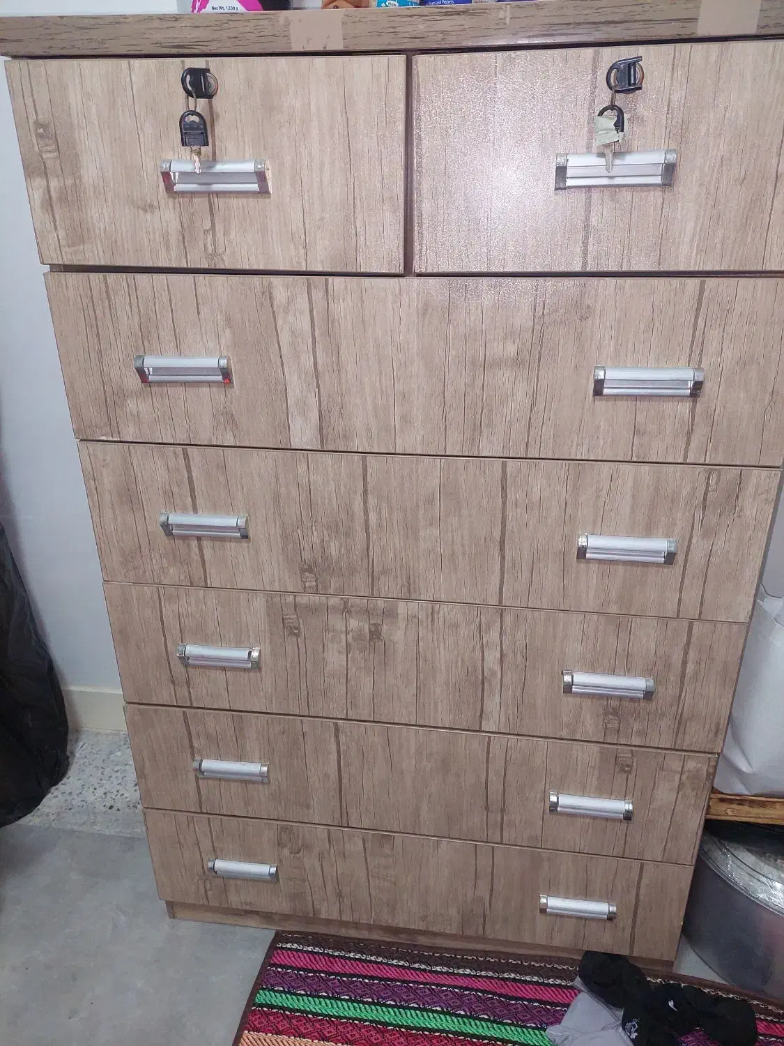 دراور چوبی|جاکفشی، کمد، دراور|بندر ماهشهر, |دیوار