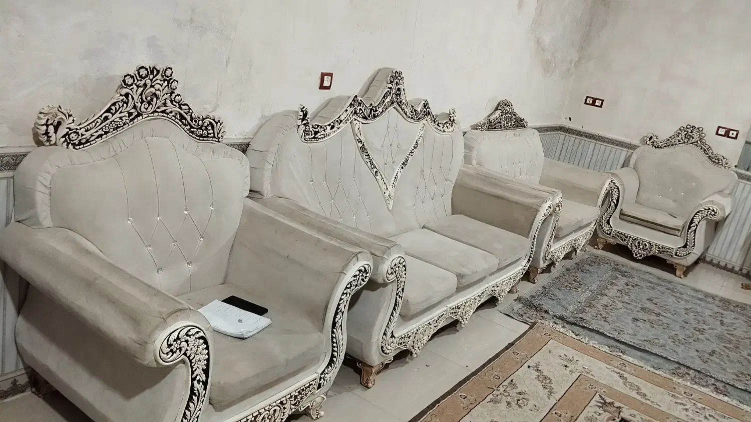 مبل راحتی|مبلمان خانگی و میز عسلی|نورآباد, |دیوار