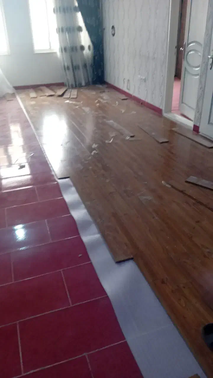 پارکت چینی 12میل درحد نو عالی|مصالح و تجهیزات ساختمان|تبریز, |دیوار