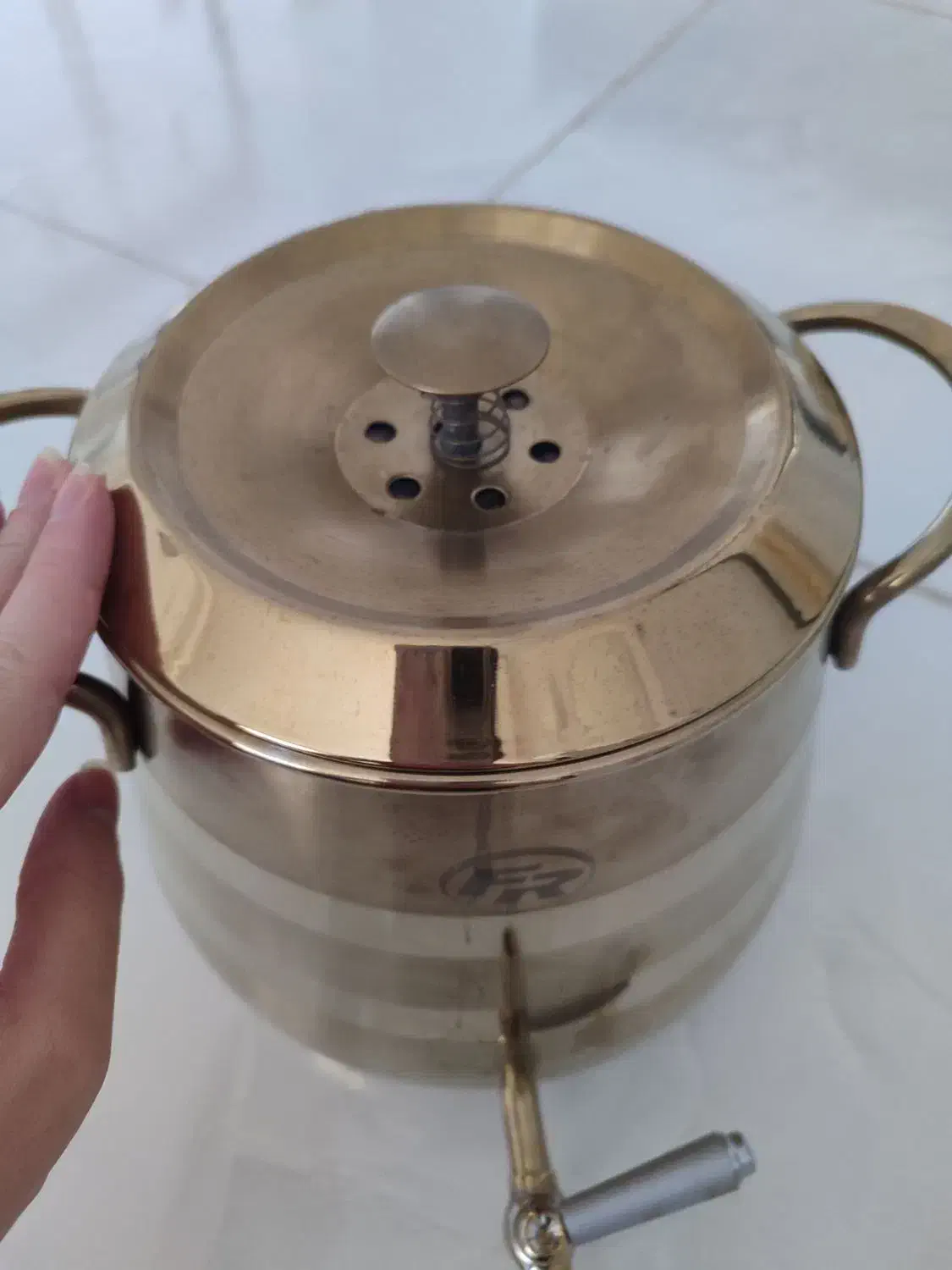 کتری قوری شیردار رو گازی|قوری، کتری، قهوه‌ساز دستی|بجنورد, |دیوار