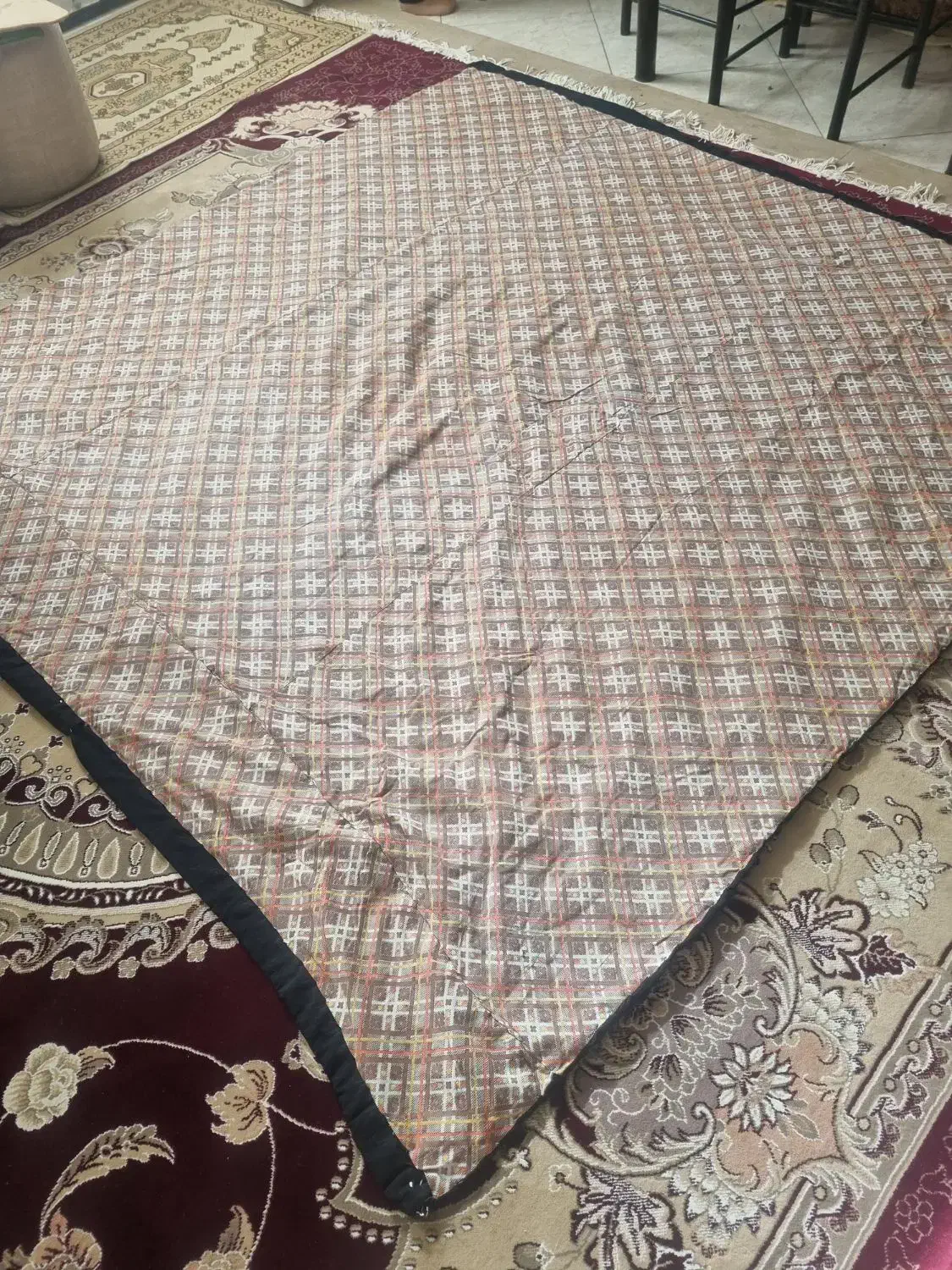 جله دست دوز قدیمی|کلکسیون اشیاء عتیقه|آران و بیدگل, |دیوار