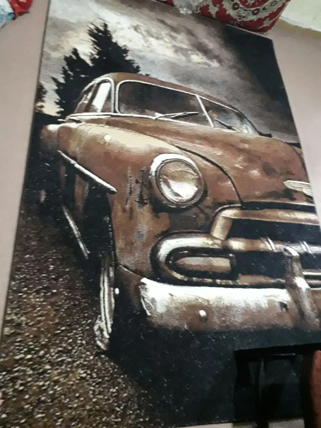 فرش چهار متری اتاق کودک|فرش|کرج, کمالشهر|دیوار