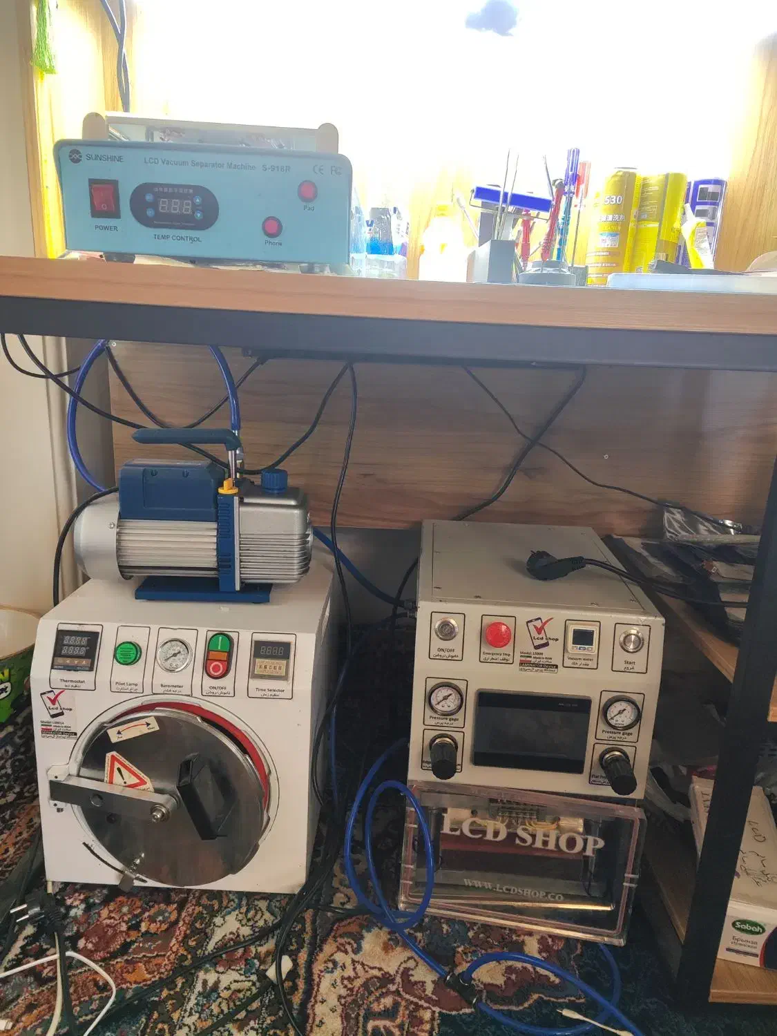 دستگاه تعویض گلس گوشی|لوازم جانبی موبایل و تبلت|اصفهان, لنبان|دیوار