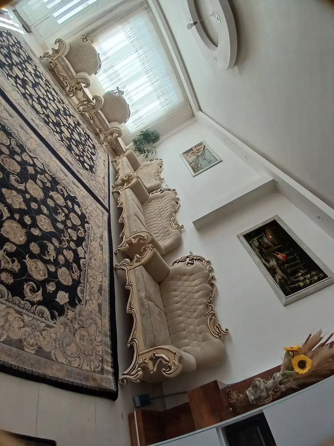 مبل  نه نفره|مبلمان خانگی و میز عسلی|بردسکن, |دیوار