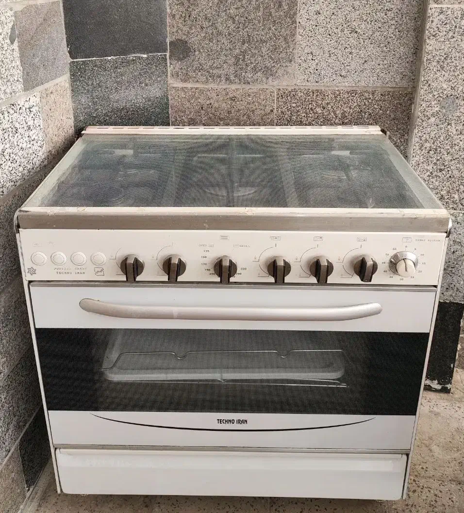 گازفردار ایران تکنو تمام استیل|اجاق گاز و لوازم برقی پختوپز|محمدیه-قزوین, |دیوار