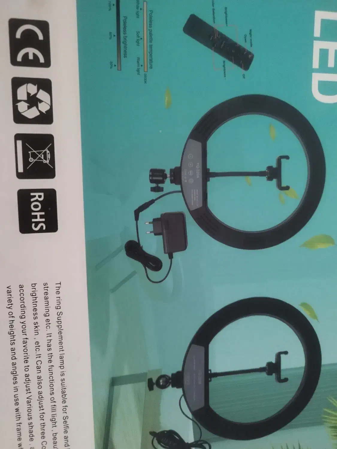 رینگ لایت|دوربین عکاسی و فیلم‌برداری|گرگان, |دیوار