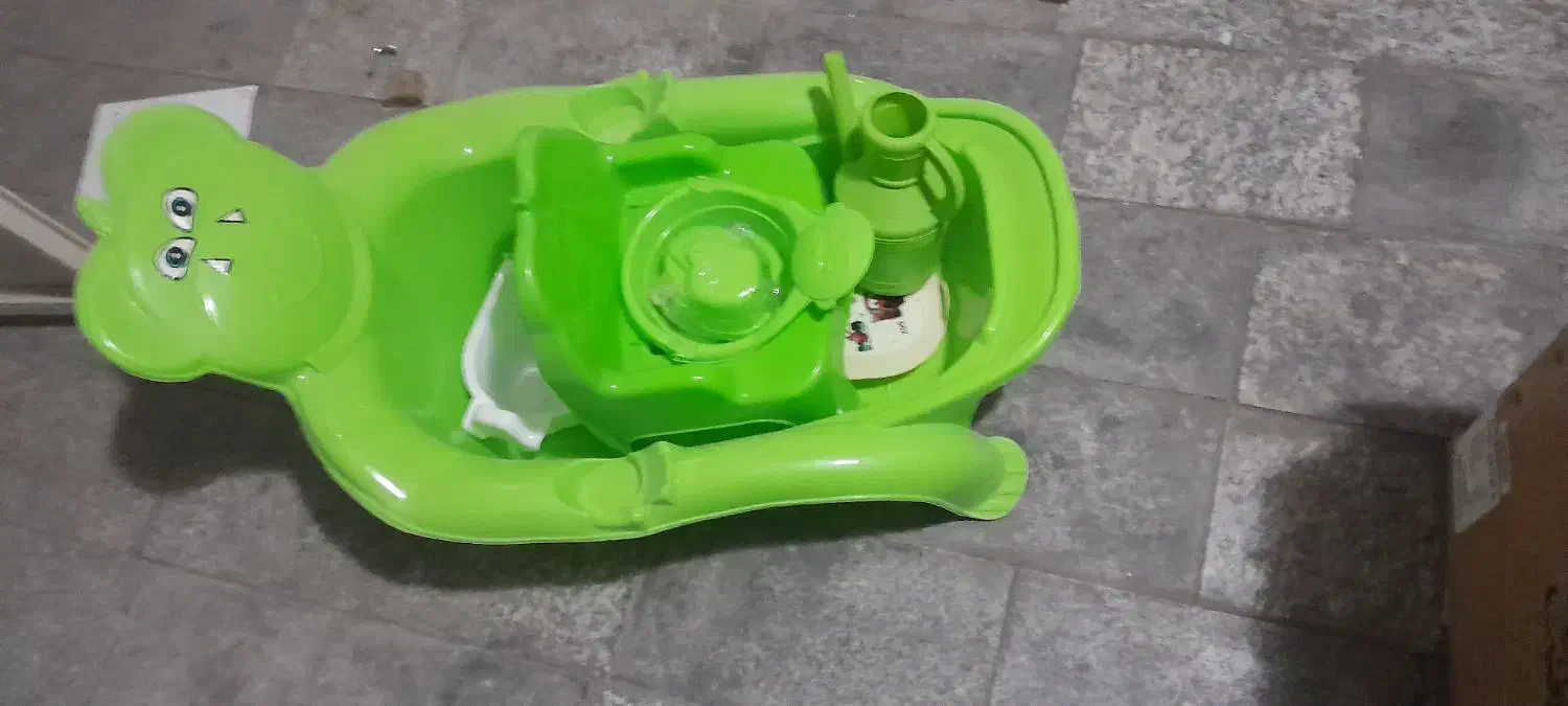 یک دست وسایل حموم نوزاد|اسباب و اثاث بچه|ساوه, |دیوار