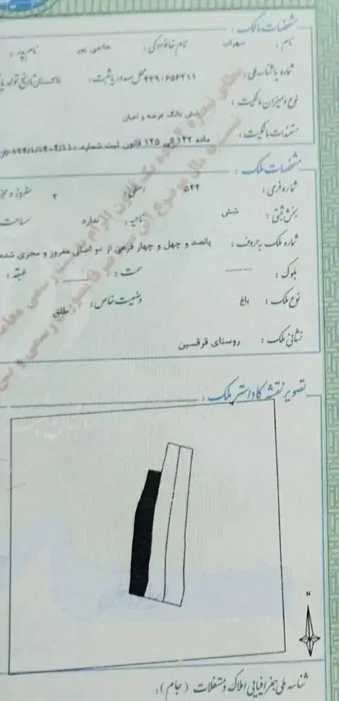 23هکتار زمین سندتک برگ با چاه آب برقی لوله ۱۲۵|فروش دفتر صنعتی، کشاورزی، تجاری|تاکستان, |دیوار