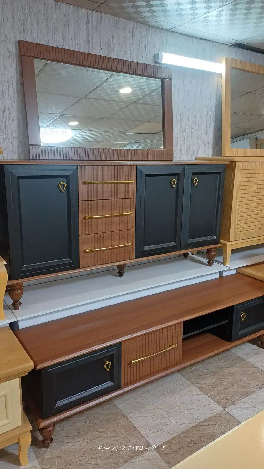 کنسول میزtv شومینه ای|بوفه، ویترین، کنسول|قم, کلهری|دیوار