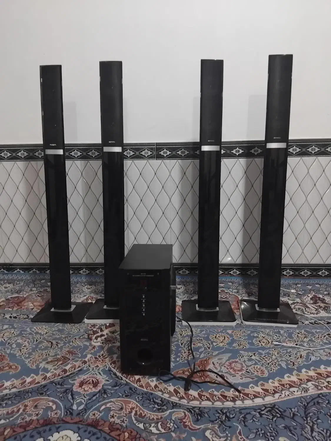 فروش چهار عدد باند سینما خانگی در حدنوبه قیمت مفت|سیستم صوتی خانگی|میاندوآب, |دیوار