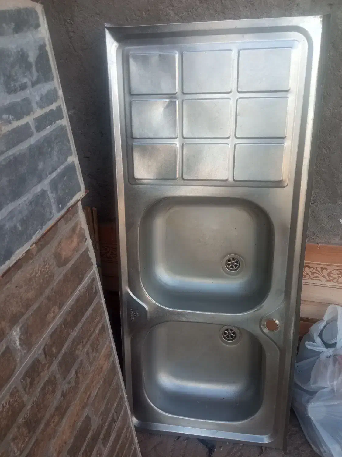 سینک ظرفشویی50در 120|لوازم سرویس بهداشتی|رفسنجان, |دیوار