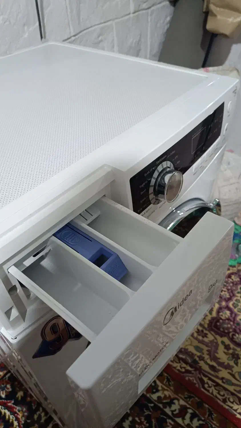 لباسشویی مدیا ۹کیلو|ماشین لباسشویی و خشککن لباس|روانسر, |دیوار