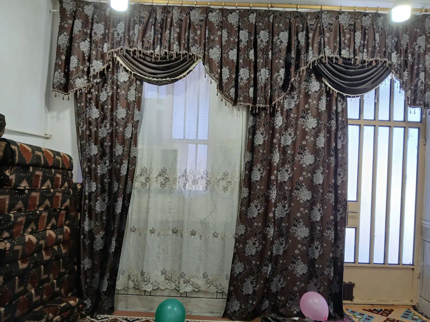 پرده سالم|پرده، رانر، رومیزی|حمیدیه, |دیوار