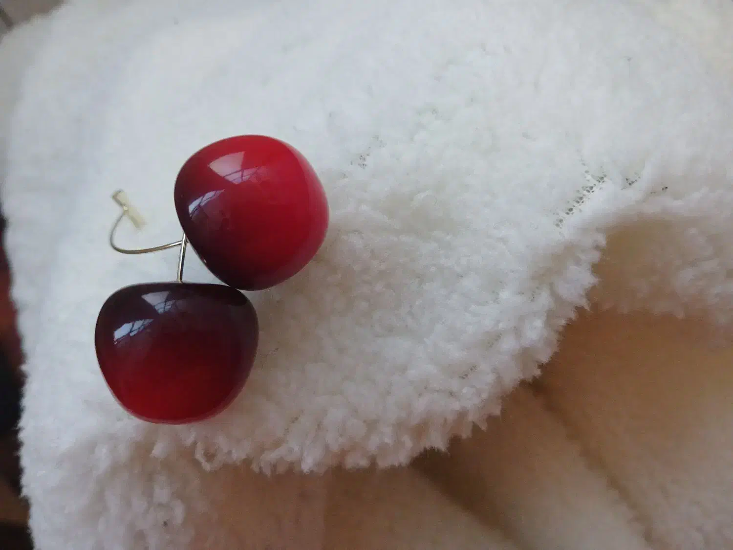 گوشواره گیلاسی|جواهرات|اراک, |دیوار