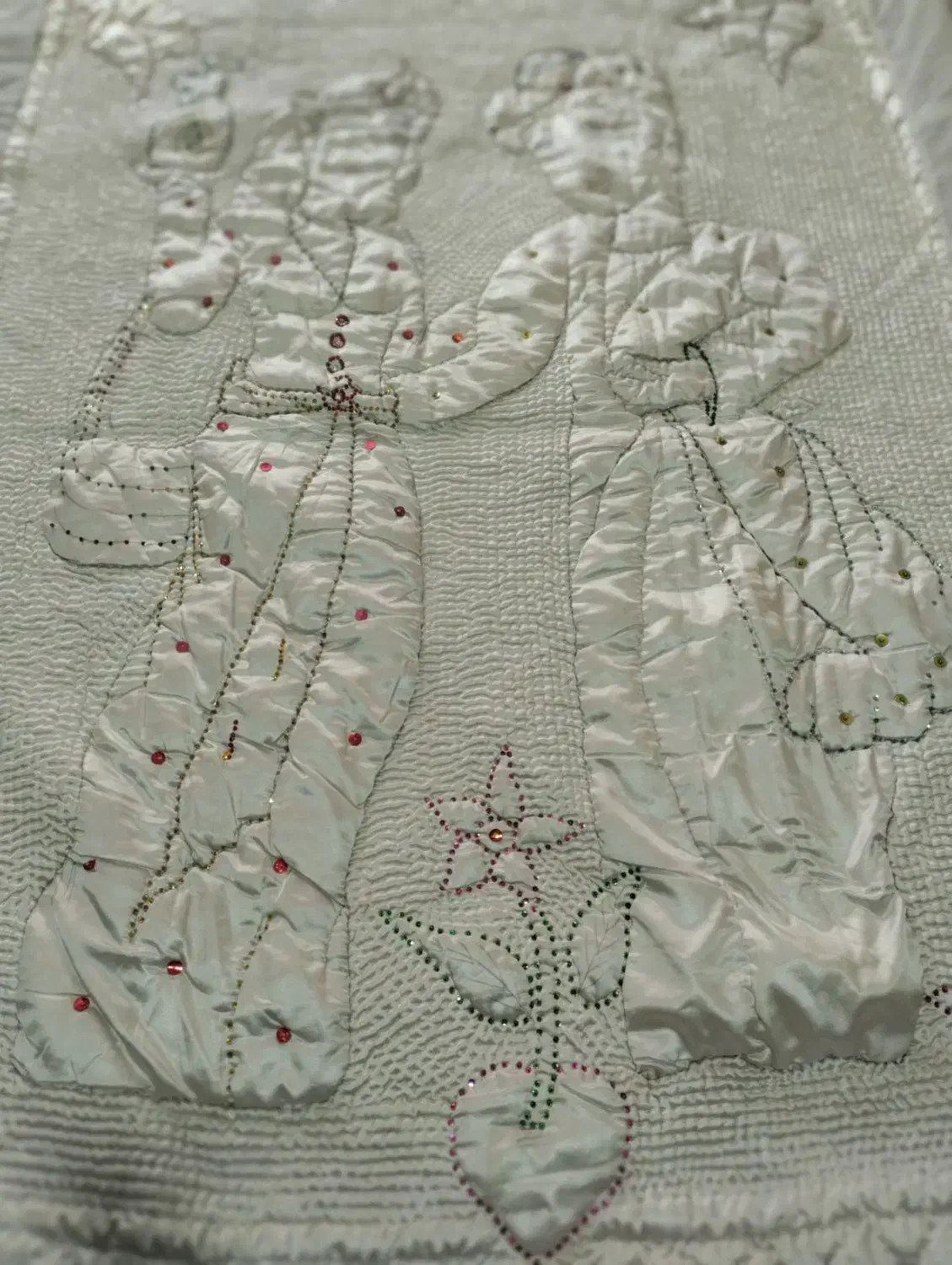 لحاف دستدوز دو نفره|رختخواب، بالش، پتو|شیراز, شهرک سراج|دیوار