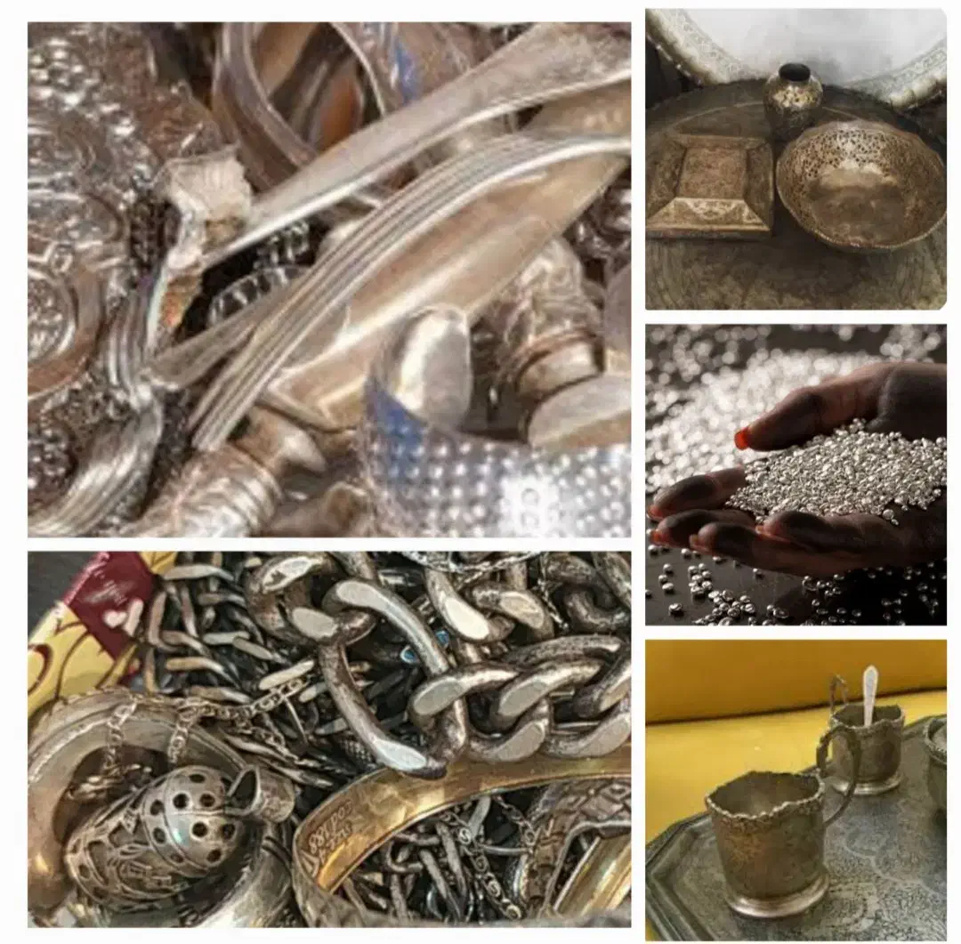 تعویض و خرید نقره  کهنه و شکسته با نگین و نقره نو|جواهرات|بم, |دیوار