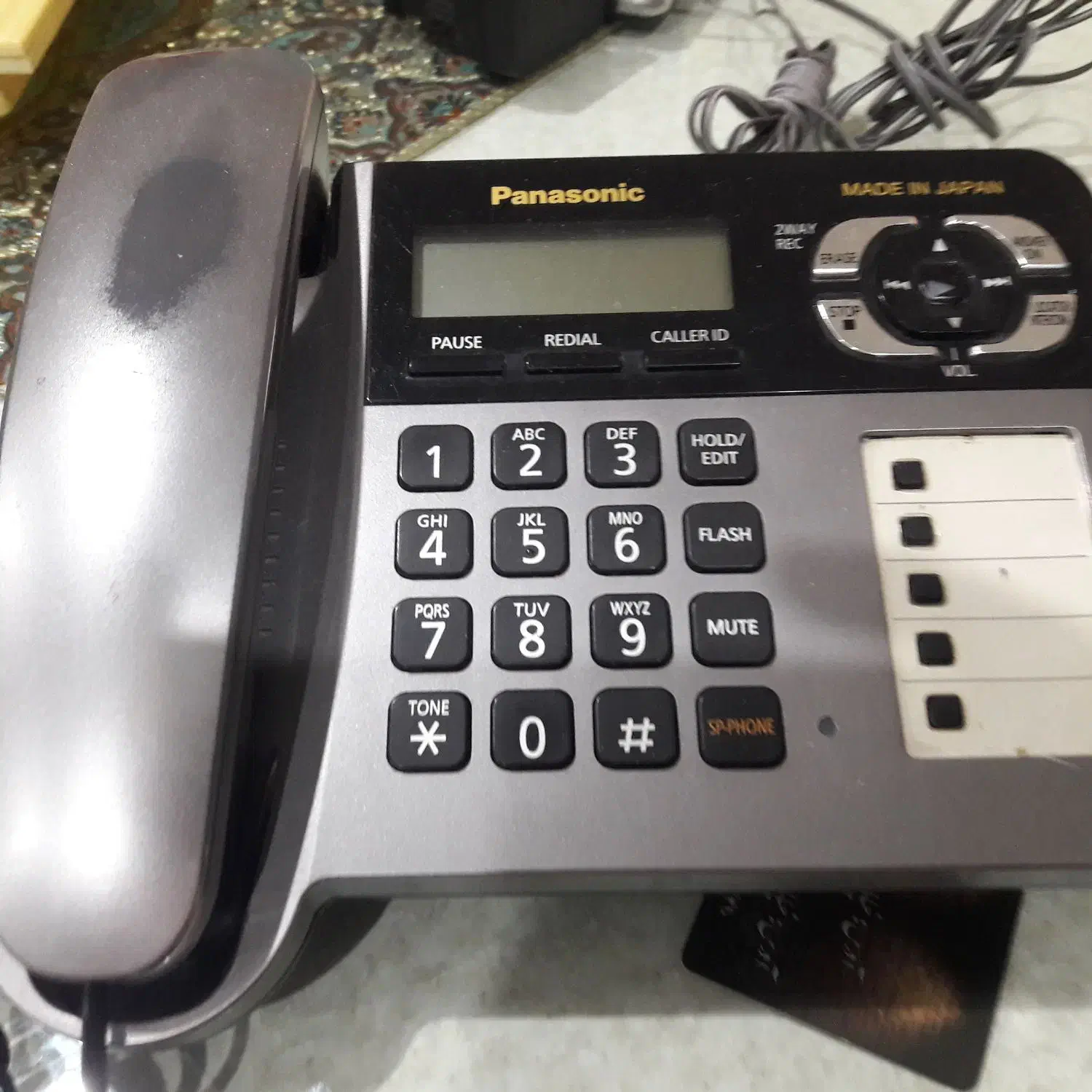 گوشی تلفن پاناسونیک ژاپنی اصل|تلفن رومیزی|تهران, تهرانپارس جنوبی|دیوار