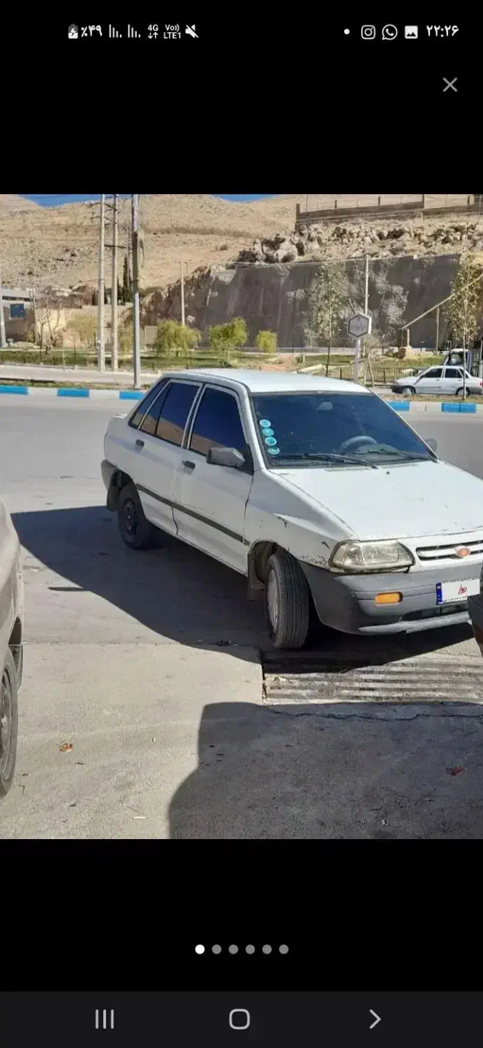 فروش پراید صبا صندوق دار ۱۳۷۷|خودرو سواری و وانت|لاشار, |دیوار