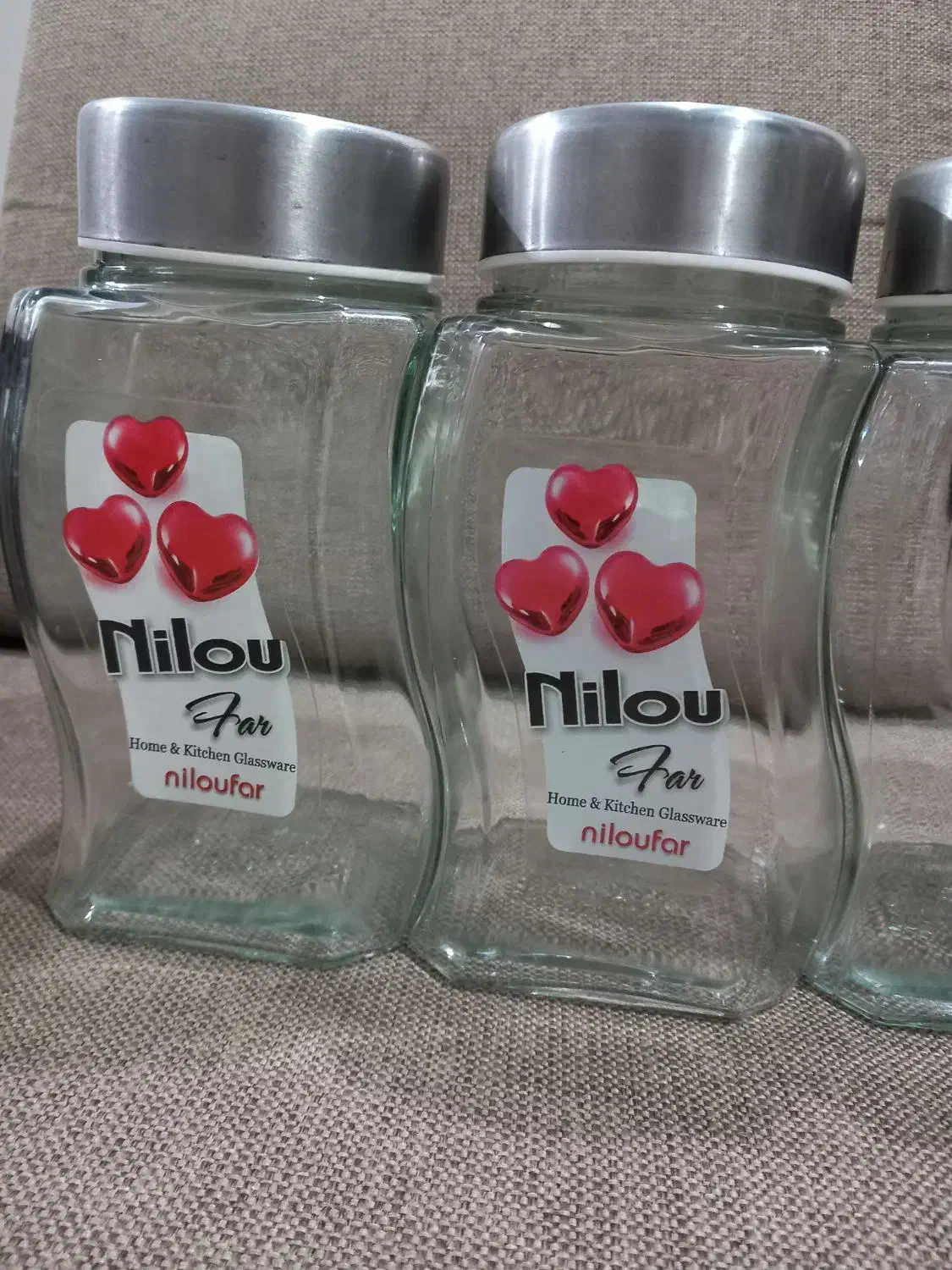 شیشه حبوبات|ظروف نگهدارنده، پلاستیکی، یکبارمصرف|تهران, تهرانپارس غربی|دیوار