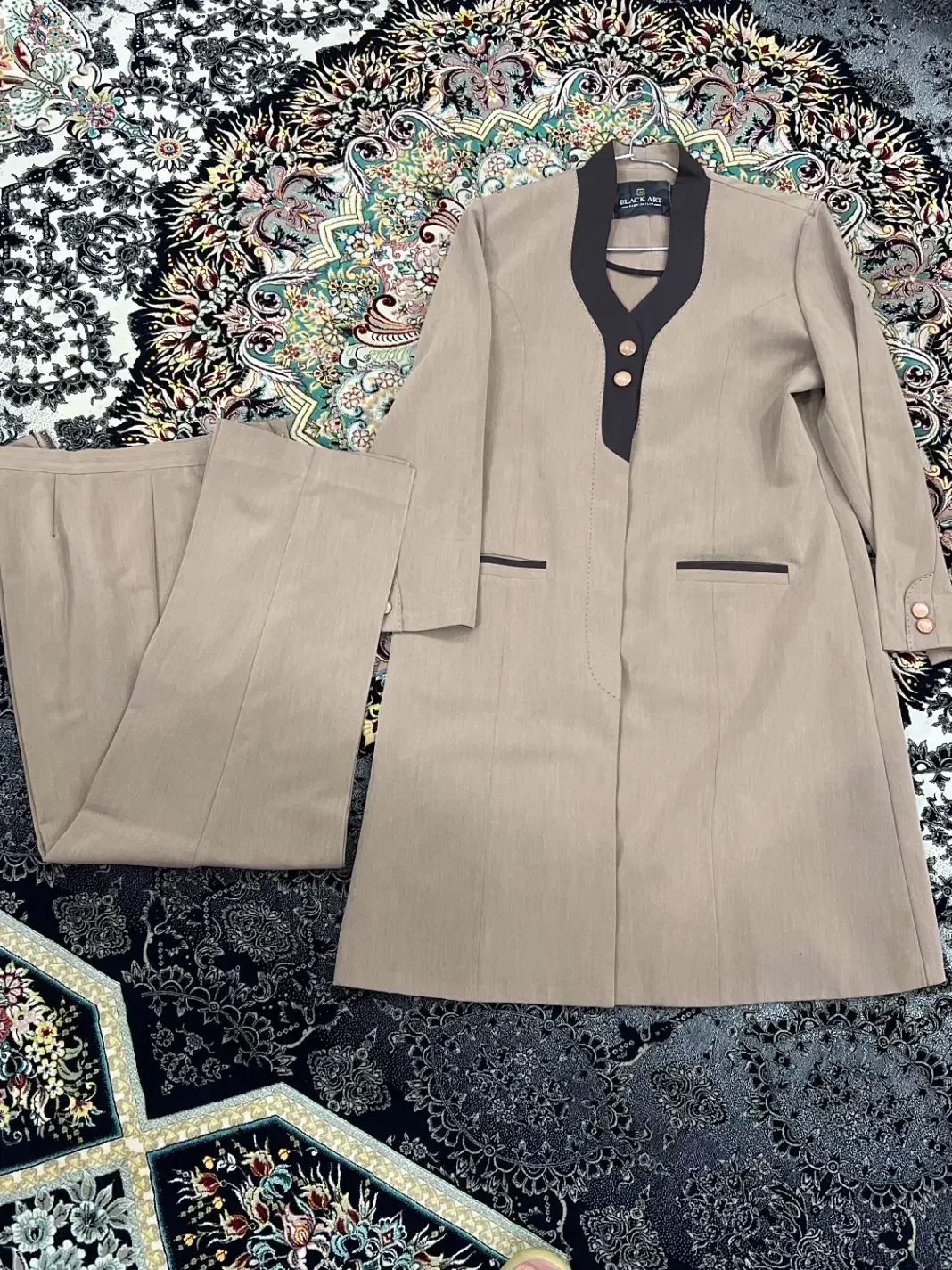 ست اداری نسکافه ای|لباس|یاسوج, |دیوار