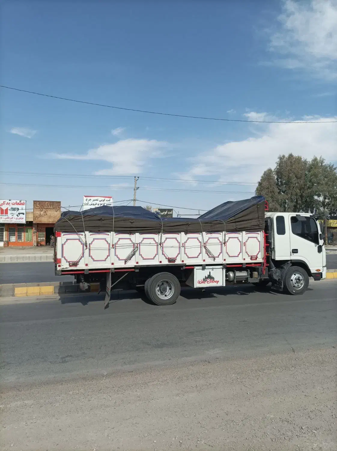 اتاق عقب کامیون جک 8 تن|قطعات یدکی و لوازم جانبی|کرمان, |دیوار