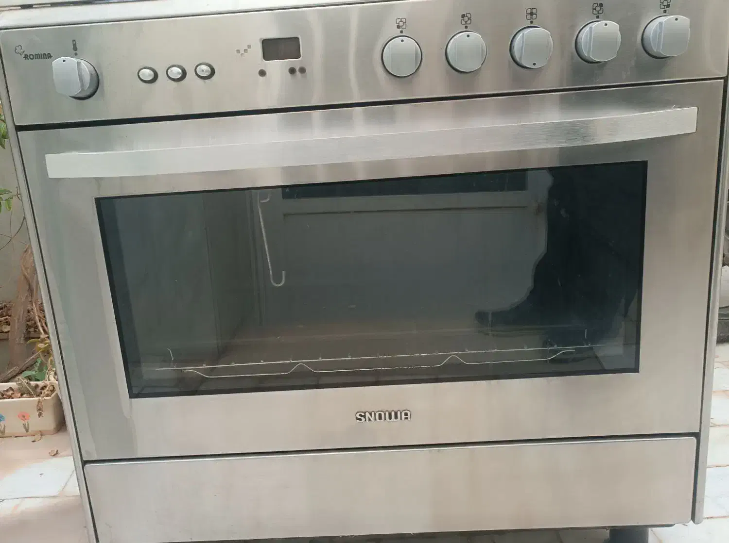 گاز فر اسنوا پنج شعله|اجاق گاز و لوازم برقی پختوپز|میبد, |دیوار