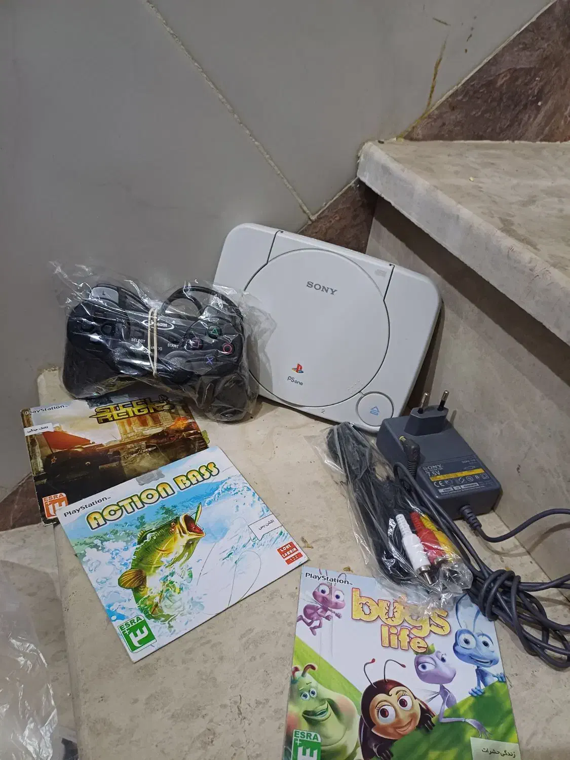 پلی استیشن۱ سونی۱ ps1 درحد نو با لنز قوی|کنسول، بازی ویدئویی و آنلاین|قم, سراجه (۱۵ خرداد)|دیوار