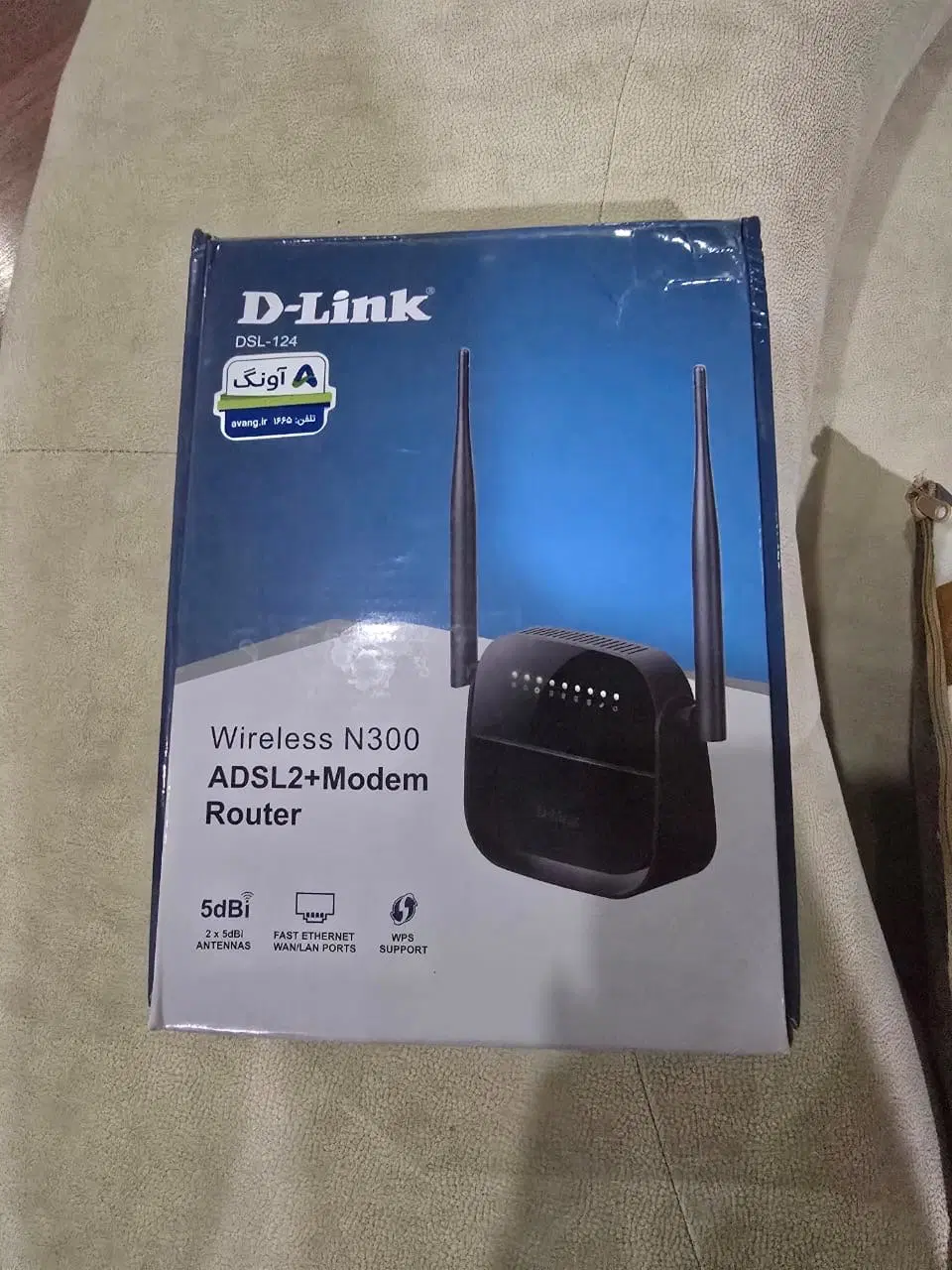 مودم D-link|مودم و تجهیزات شبکه|کرج, حسین‌آباد|دیوار
