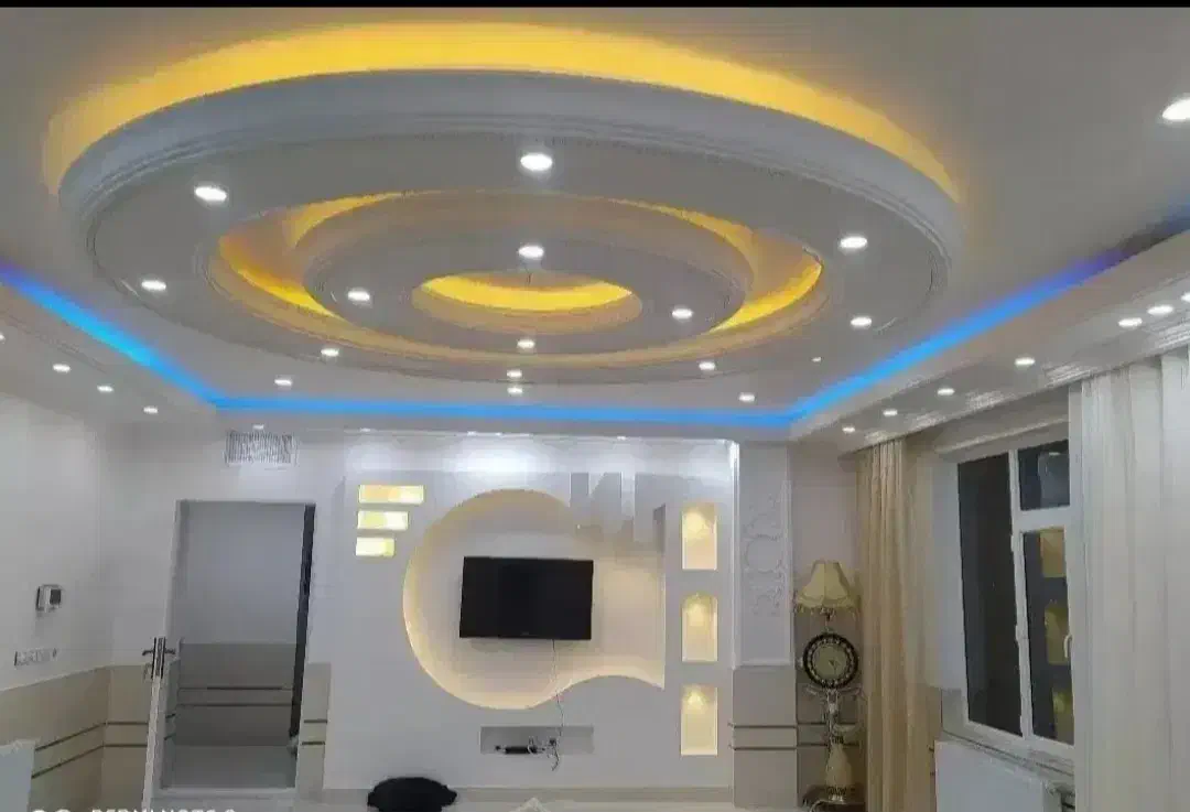 گچکاری گچبری نورمخفی لاین نوری طرح کناف تعمیرات|خدمات پیشه و مهارت|بندر ماهشهر, |دیوار