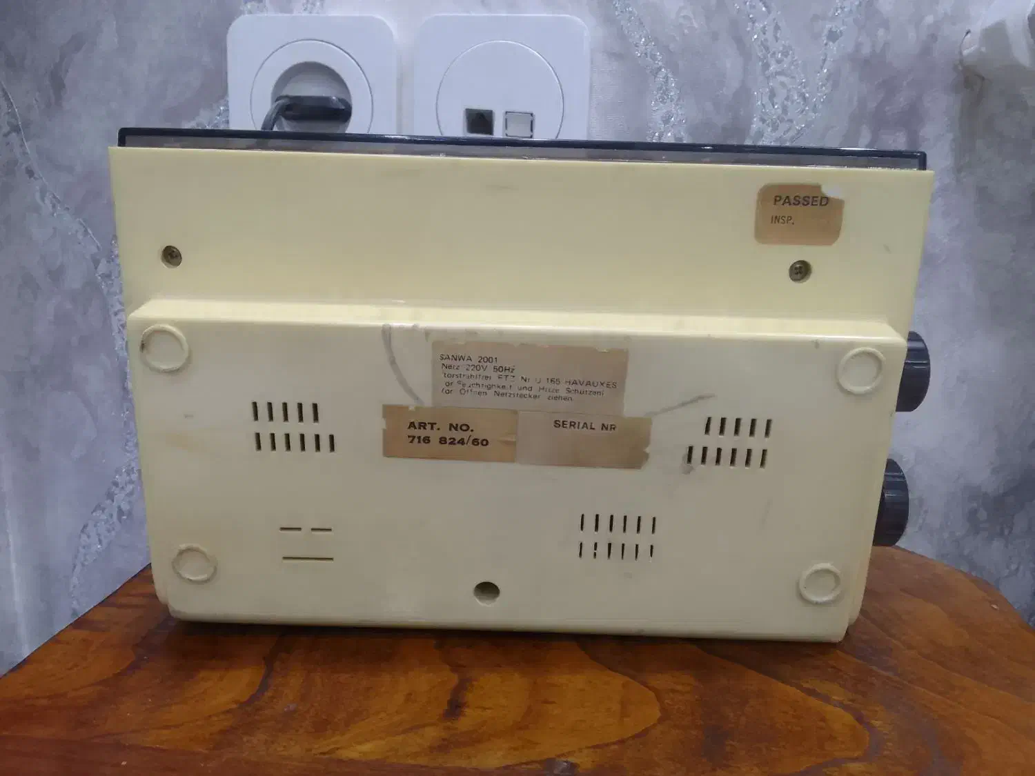 رادیو ساعت سانیو ژاپن قدیمی و کاملا سالم|سیستم صوتی خانگی|شریف‌آباد, |دیوار