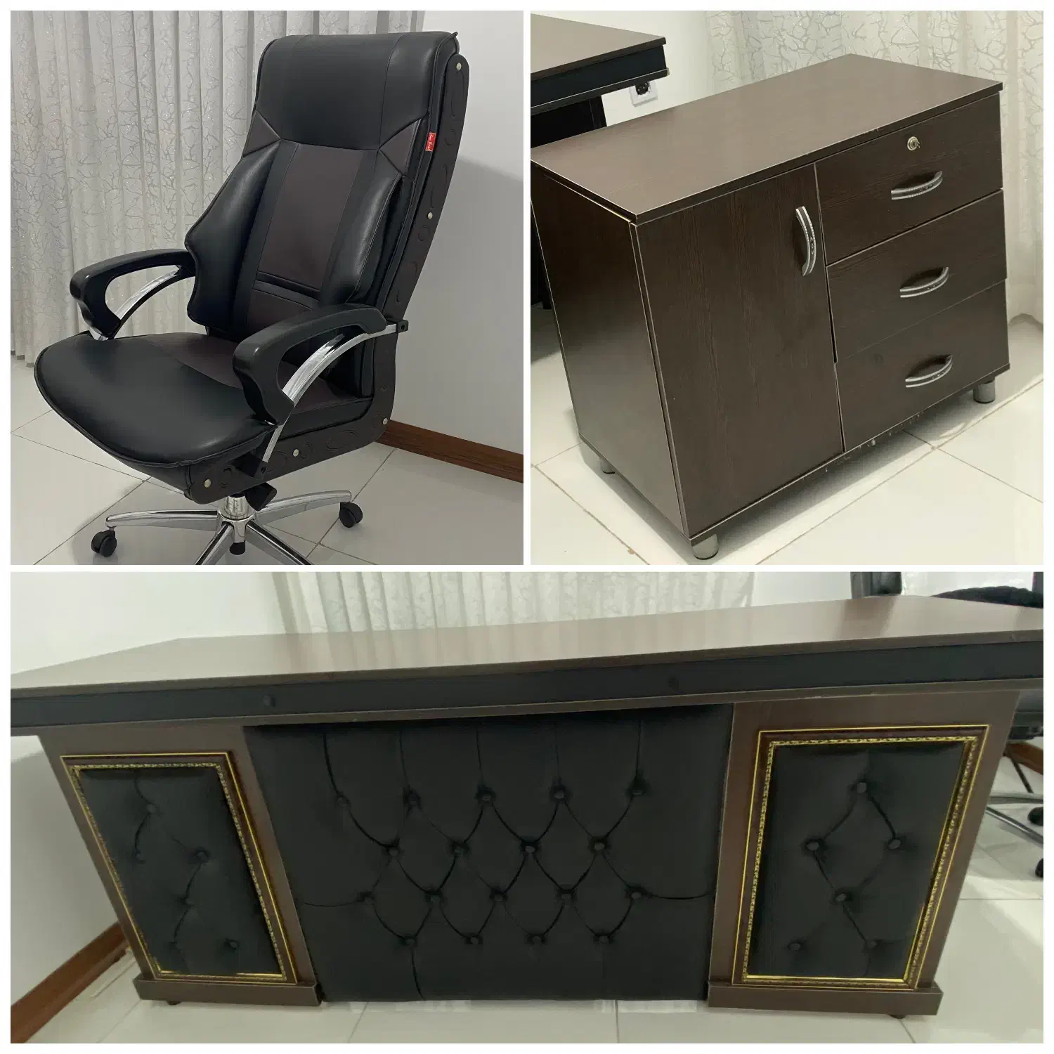 فروش میز صندلی اداری مدیریتی|دفتر کار|ملارد, |دیوار