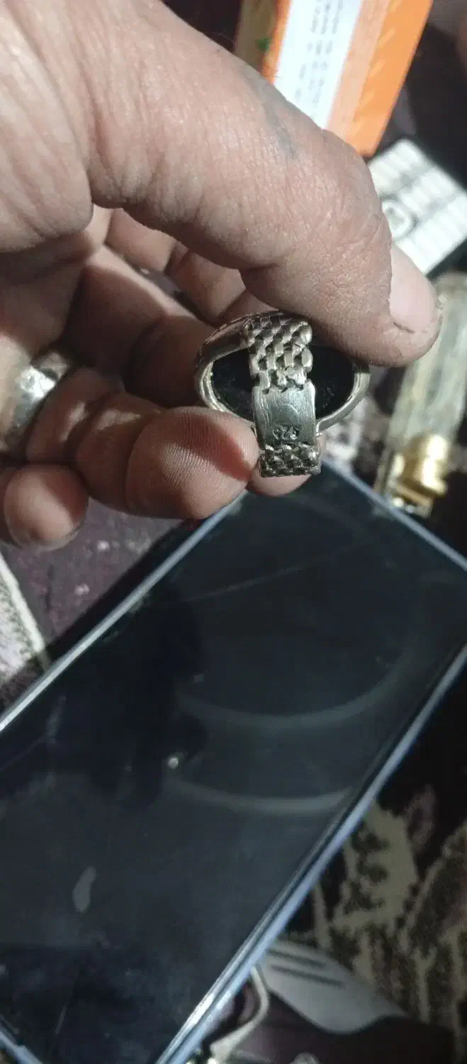 انگشتر نقره اصل رکابدار|بدلیجات|دزفول, |دیوار